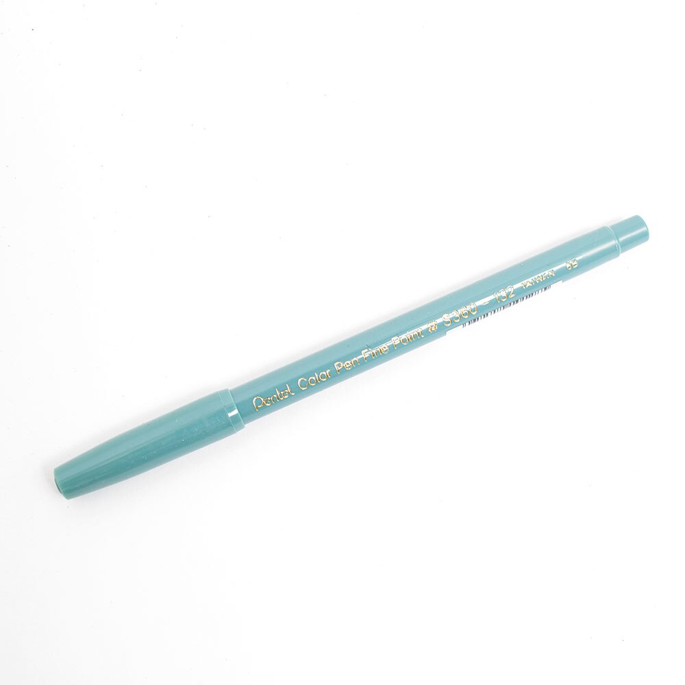 Pentel, Markers, Art & School, Color Pen, Fine Point, 50873, Green Grey